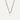 Ogrlica Friendship Mini simple monogram